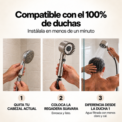 Regadera Filtrante SUAVARA